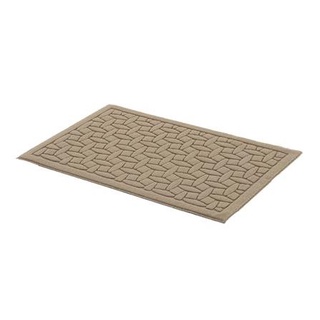 พรมปูพื้น พรมเช็ดเท้าดักฝุ่น HOME LIVING STYLET MX2046 39X59 ซม. สีเบจ พรม Dust Mat Carpet