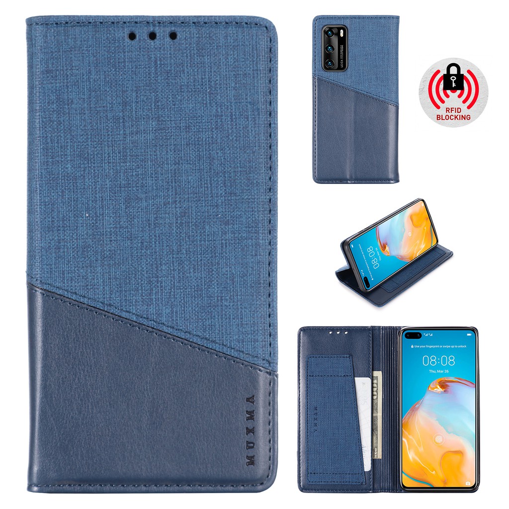 เคสสําหรับhuawei P40 P30 P20 lite Mate 50 40 30 Pro แม่เหล็กผ้ากระเป๋าสตางค์ผู้ถือเคสโทรศัพท์ P40pro P30Pro P30lite P20Pro Mate40Pro+ Mate40 Mate50 Mate50Pro