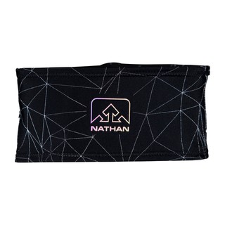 Nathan HyperNight Reflective Headband Galaxy Nova Black ผ้าคาดศีรษะซับเหงื่อ มีสะท้อนแสง