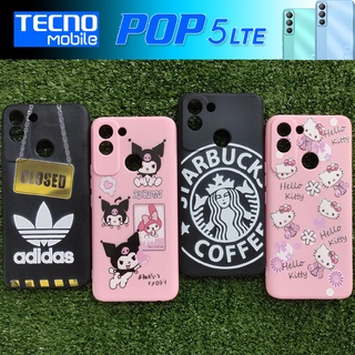 เคส ยาง Case TPU ( คละลาย ) สำหรับ TECNO  POP 5 LTE