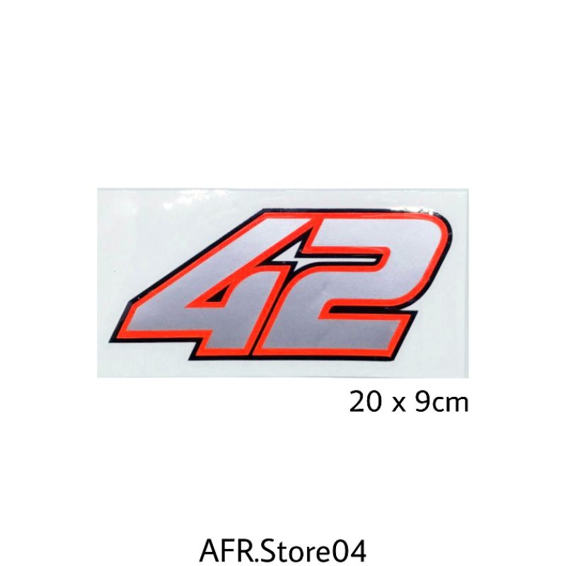 สติ๊กเกอร์สติ๊กเกอร์ 42 Alex Rins