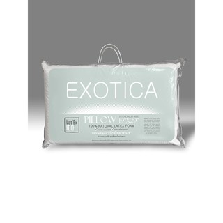 EXOTICA หมอนหนุนยางพารา สีขาว หมอน หมอน เครื่องนอน บ้าน