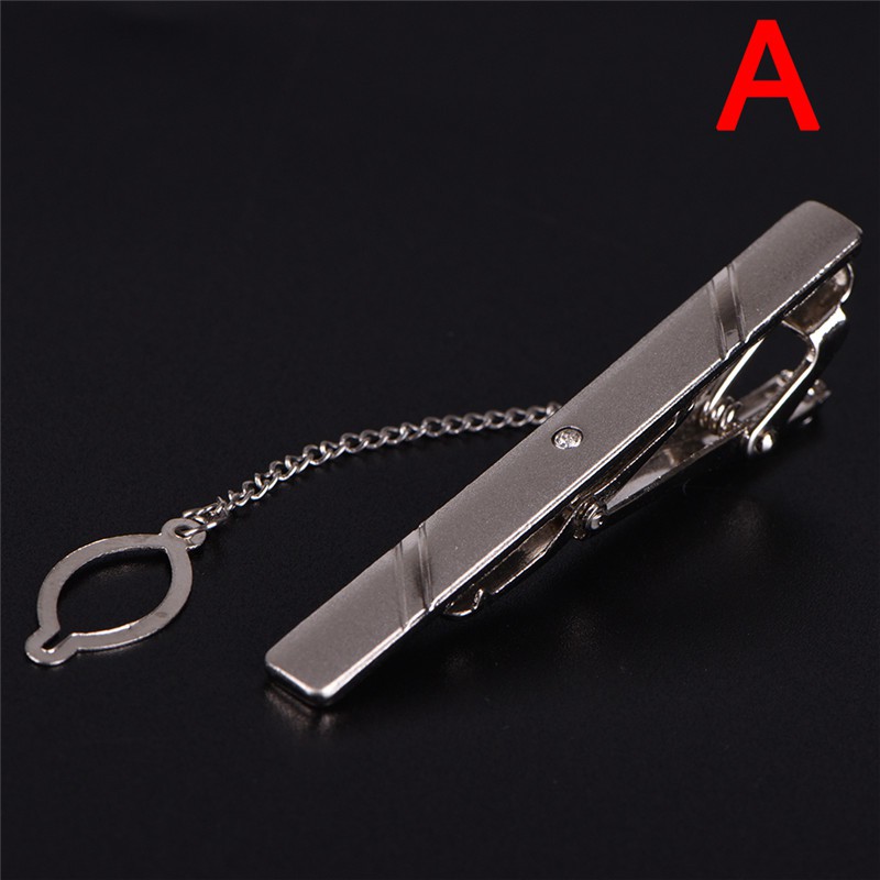 Men's Stainless Steel Tie Bar/Clip/Clasp