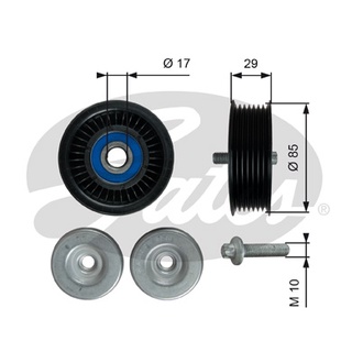 ลูกรอกสายพานหน้าเครื่อง 7ร่อง BENZ C218 C219 W212 W213 W461 W463 X164 X166 W166 X204 W164 W166 W221 W222 OM642 GATES