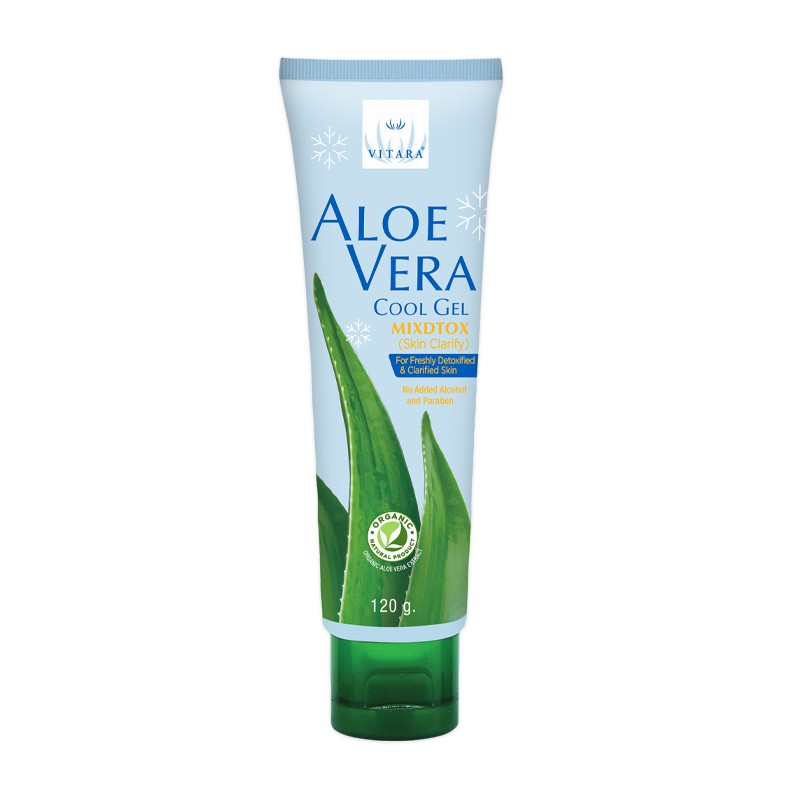 ว่านหางจระเข้ Vitara Aloe Vera เจลว่านหางจระเข้ 120g ทุกสี ไวทาร่า รูปที่ 5