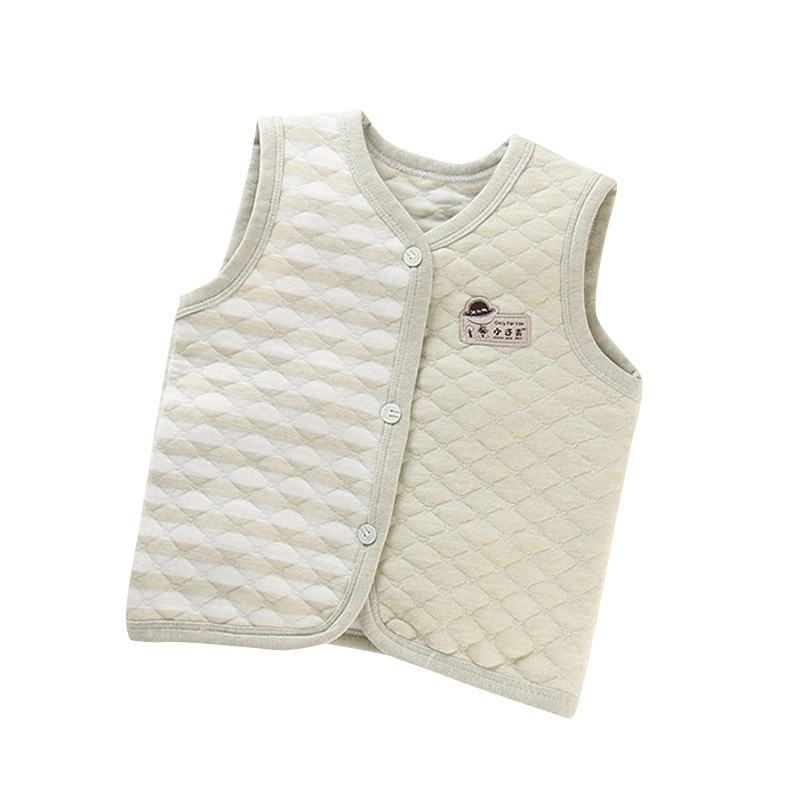 [ZY] เสื้อแจ็กเก็ตคาร์ดิแกนลําลอง ผ้าฝ้าย สามชั้น 59-110 ซม. สําหรับเด็กทารก พร้อมส่ง