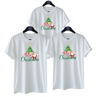 เสื้อยืด พิมพ์ลายคริสต์มาส MERRY CHRISTMAS SANTA 4 C NATALAN สําหรับผู้ชาย และผู้หญิงสามารถปรับแต่งได้