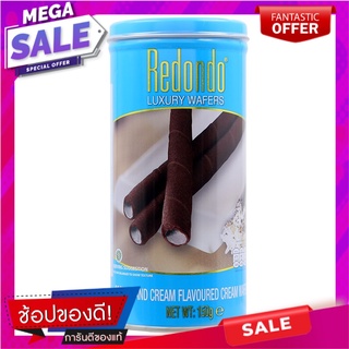 รีดอนโด้เวเฟอร์คุกกี้แอนด์ครีม 150กรัม Redondo Wafer Cookies and Cream 150g.