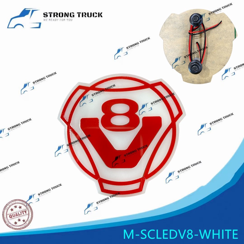 SCANIA V8/LION LOGO SMALL LED TYPE 24V