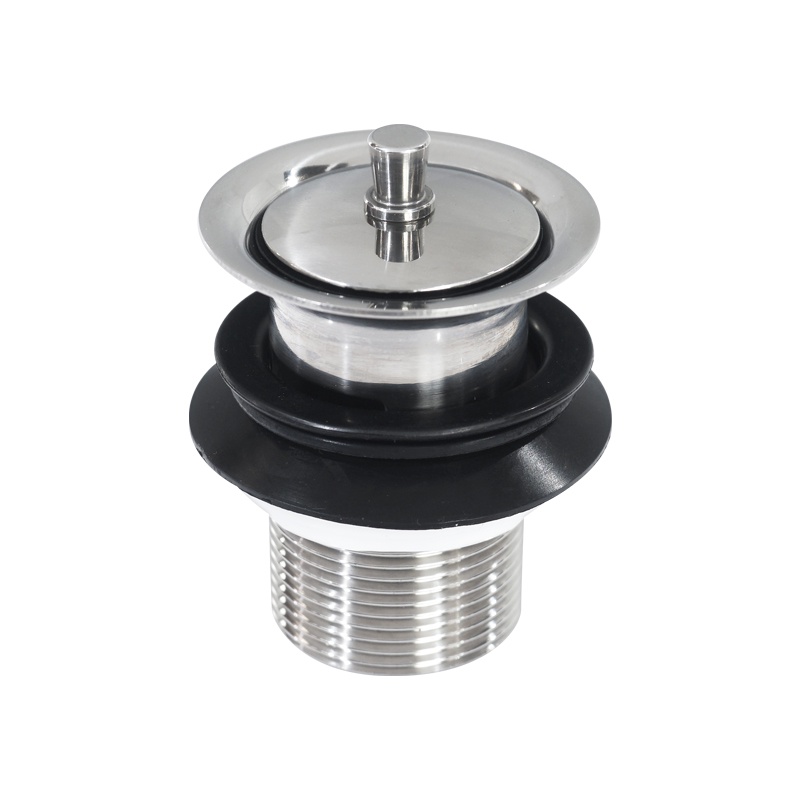 สะดืออ่างล้างหน้า แบบดึงล็อค มีรูน้ำล้น PREMA PM403(HM)