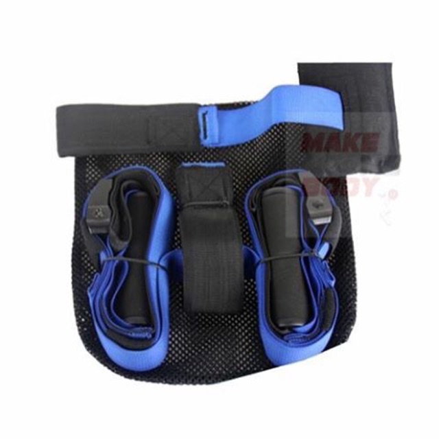 เชือกออกกำลังกาย TRX สีน้ำเงิน