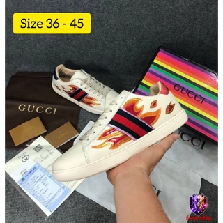 รองเท้า Gucci Ace Flames