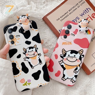 Zymllo เคส Vivo Y22 Y22S Y35 Y02S V25E Y16 4G V25 5G V23 V23E V15 V17 V19 V20 V20 Pro V20SE V21 V11i เคสโทรศัพท์ซิลิโคนตุ๊กตา 3D สุด