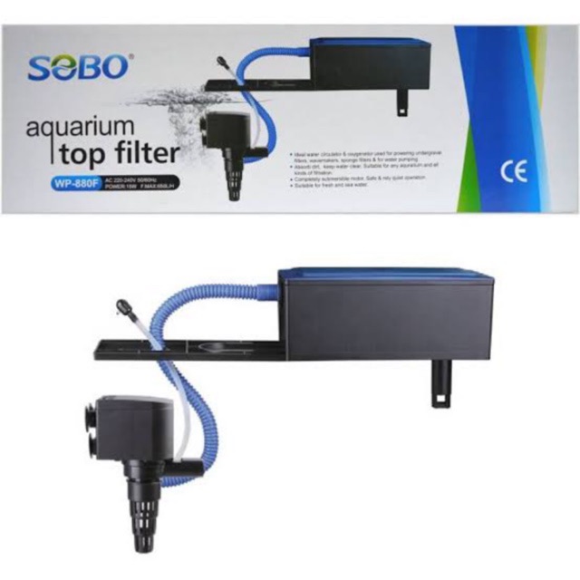 กรองบนตู้ปลา SOBO WP 880F สำหรับตู้ 12-20นิ้ว