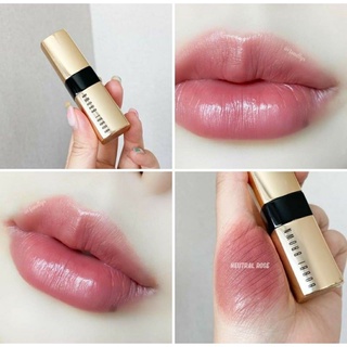 ของแท้ พร้อมส่ง !! BOBBI BROWN LUXE LIP COLOR 2.5 G #NEUTRAL ROSE