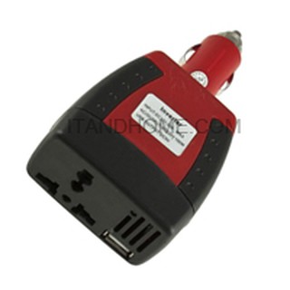 เครื่องแปลงไฟ ในรถยนต์ 150W Car Power Inverter Adapter Convertor