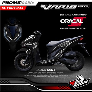 Striping Vario Cutting Sticker Vario 150 Sc Vro P054 K5ke Shopee Thailand