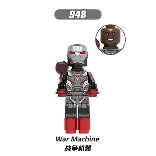 ☒﹍✜Gorock เข้ากันได้กับ LEGO Marvel Avengers 4 Iron Man War Machine ของเล่