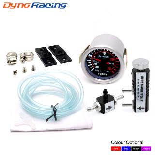 Dynoracing เกจเทอร์โบบูสท์ 2 นิ้ว 52 มม. PSI/In.Hg พร้อมตัวควบคุมเทอร์โบบูสท์ ปรับได้ 1-30 PSI IN-CABIN สําหรับรถยนต์