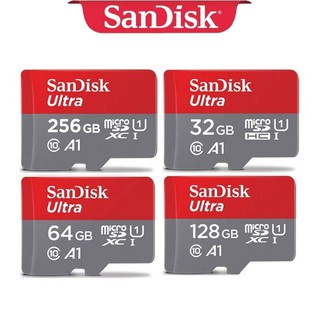 Sandisk แฟลชการ์ดหน่วยความจํา Micro SD 64GB 32GB 256GB 512GB 100MB S Ultra A1 C10