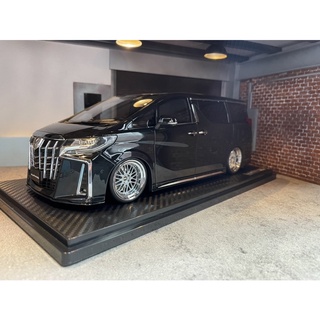 โมเดล  [IG2429] 1:18 Toyota Alphard (H30W) Executive Lounge S Black