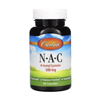 🇺🇸[พร้อมส่งที่ไทย] N-A-C 500mg 60 เม็ด Exp.2025