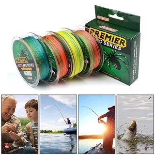 สายPEถัก4 PROBEROS สายพีอี หลากสี เหนียว ทนทาน ยาว100 เมตร เอ็นตกปลา FISHING LINE