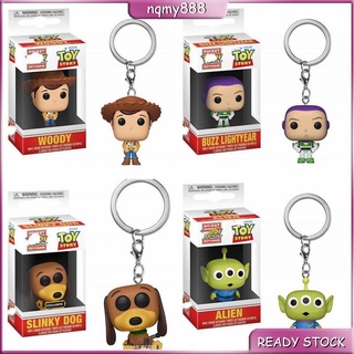 Funko พวงกุญแจ จี้ตุ๊กตาเอเลี่ยน ทอยสตอรี่น่ารัก Buzz Lightyear Amadeirado Slinky Dog