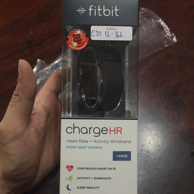 Fitbit Charge Hr เป็นของใหม่ที่ไปได้รับเคลมจาก ชินอินเตอร์ ซึ่งเป็นตัวแทนนำเข้า Fitbit ในไทย