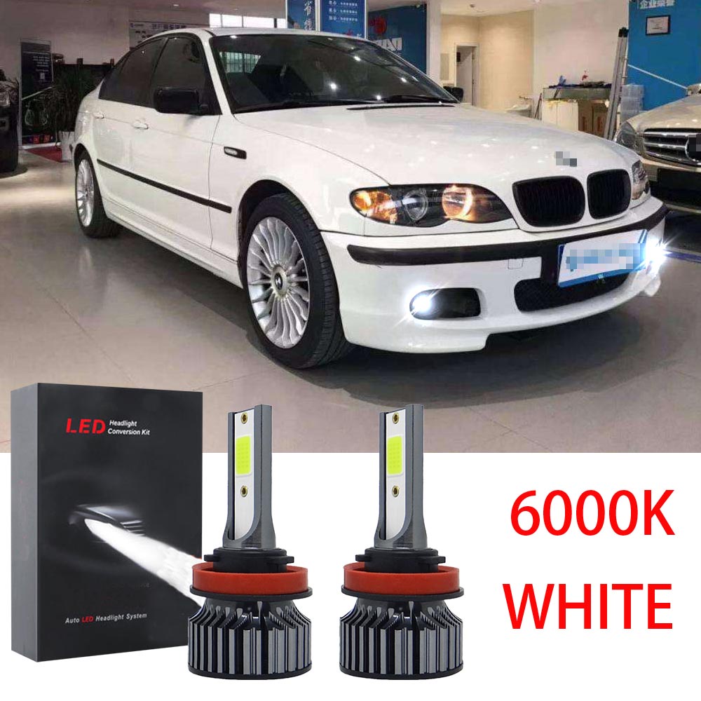 สําหรับ BMW 328i 325xi 330xi 2002-2006 (โคมไฟ FOG) - ชุดแปลงหลอดไฟหมอก LED 2PC 6000K