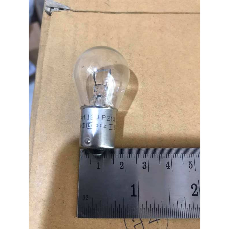 หลอดไฟรถยนต์ osram แท้  T20 แบบเขี้ยว 1 ไส้ P21w 12V 21w หรือ 2 ไส้ P21/5w 21/5w เลือกในตัวเลือก จำนวน 1 หลอด ราคา ถูกที่สุด ดีลบีเคเค แกลเลอรีภาพที่ 6