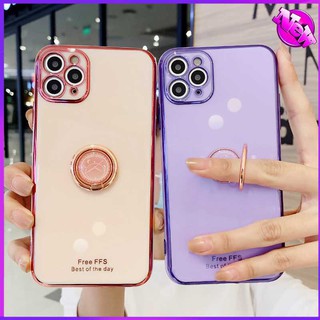 กรณี Iphone 11 Pro Max Ix Xs Max Xr กรณี Iphone 11 11Pro Se2020 8Plus case เคสโทรศัพท์มือถือซิลิโคนไล่โทนสีสําหรับ