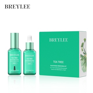 [จัดส่งไว]BREYLEE FDA กำจัดสิวหัวดำ เซรั่มบำรุงผิวหน้า สิวหัวดำ ลดสิว และกระชับรูขุมขน แผ่นลอกสิวเสี้ยน Blackhead Mask