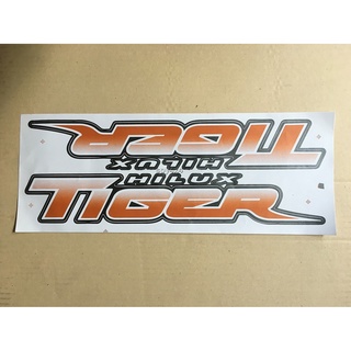 สติ๊กเกอร์ติดแผง ข้างกระบะ Tiger D4D