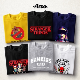 เสื้อยืดผ้าฝ้ายพิมพ์ลายขายดี ☸﹍❏Stranger Things Tshirt | ARVO PH Statement &amp; Graphic Tees