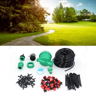 Helper HomeMall 25m Drip Irrigation Kit DIY Automatic Timing Watering System for Garden Plant Flower