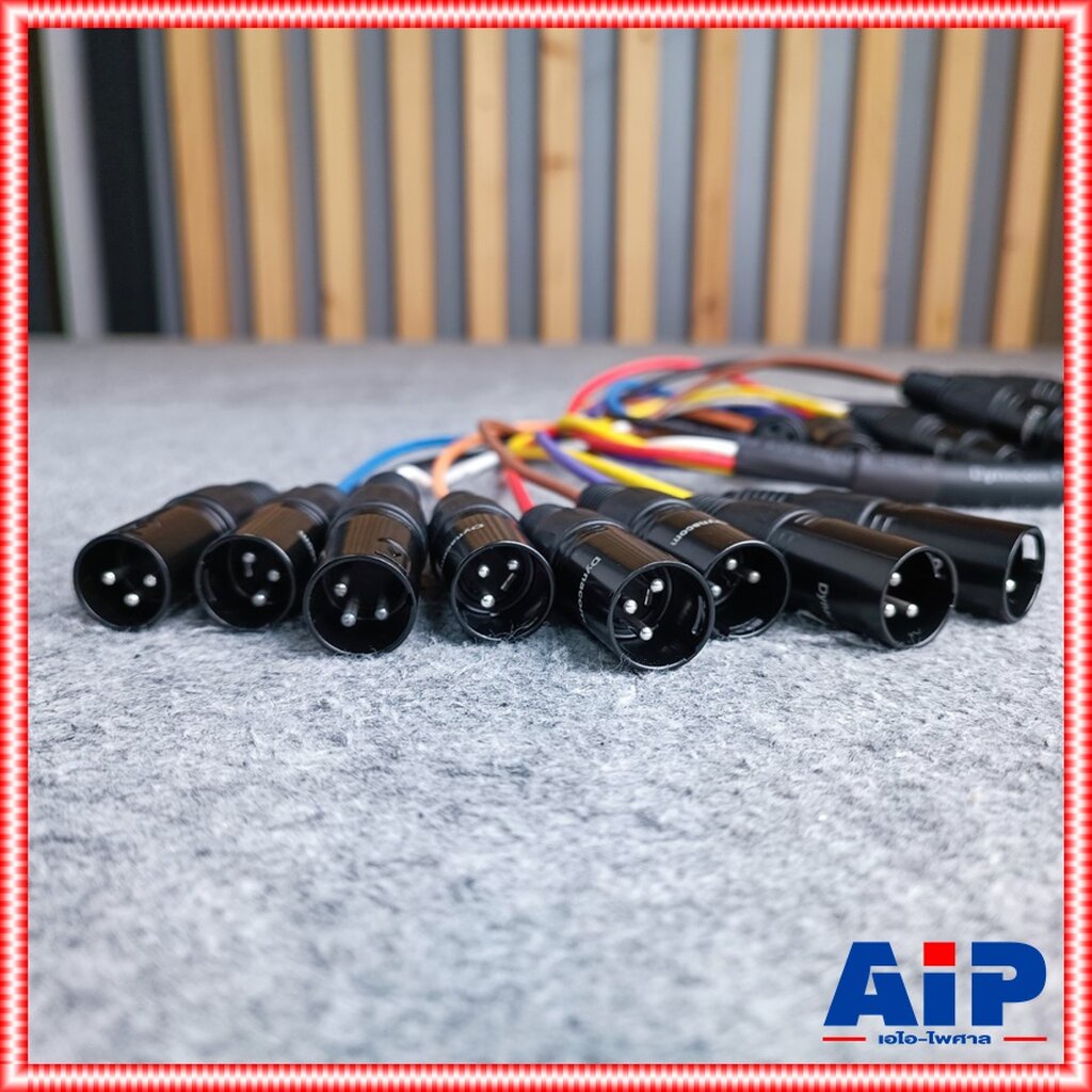 2เมตร DYNACOM J183 มัลติคอร์ 8คอร์ XLR ผู้ออกเมีย J-183 J 183 สาย XLRผู้-เมีย CANNONผู้ออกเมีย สายมัลติคอร์ เอไอ-ไพศาล - รูปที่ 5