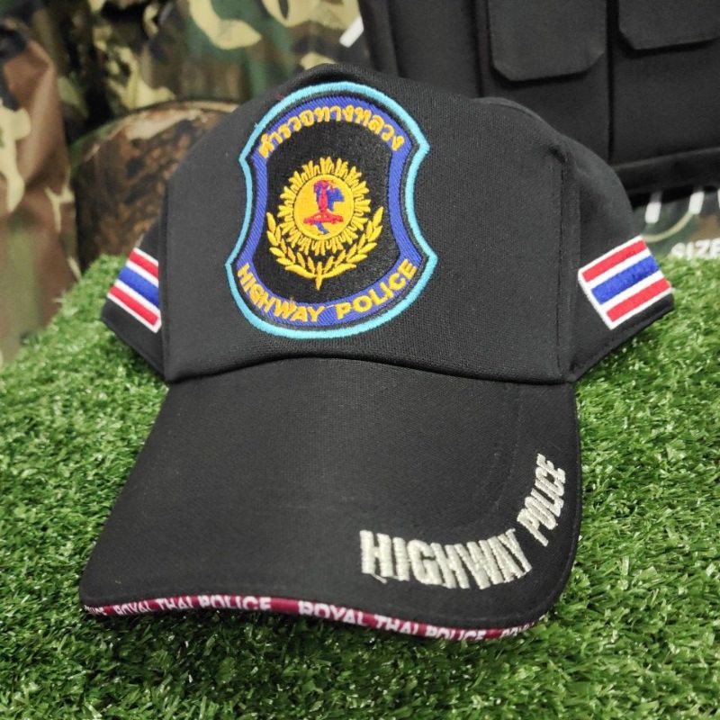 หมวกแก๊ป ตำรวจทางหลวง HIGHWAY 100%