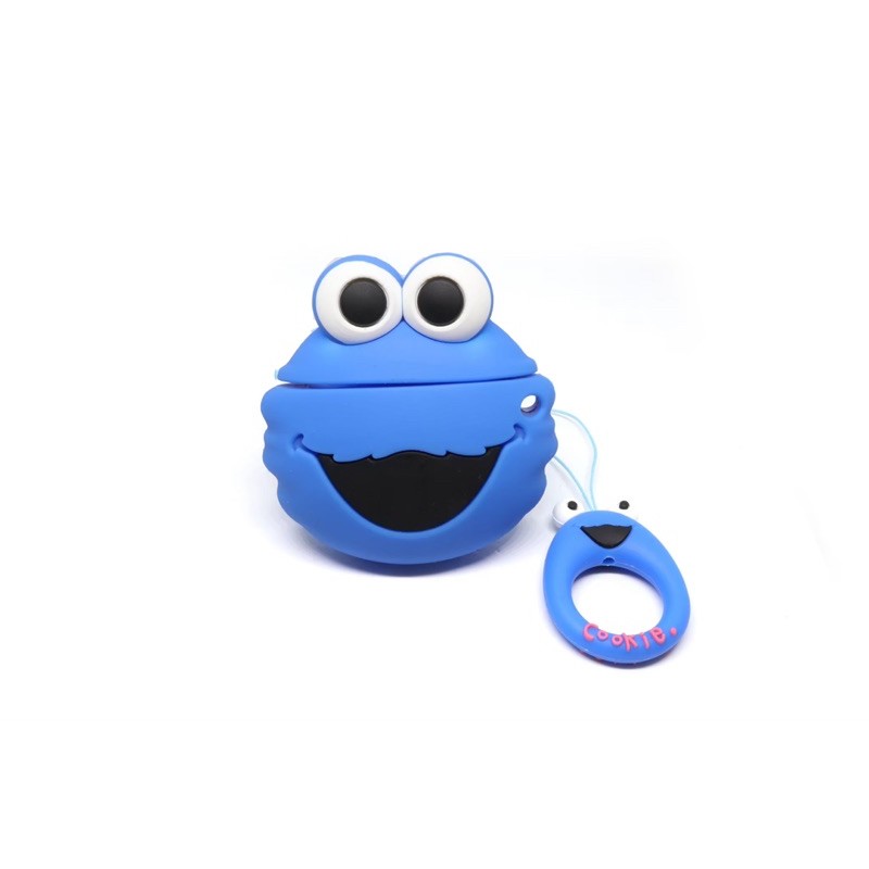📌 เคสแอร์พอด Airpods Cookie monster (เฉพาะเคส)📌