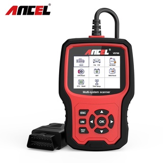 Ancel Vd700 OBD2 เครื่องสแกนเนอร์วินิจฉัยรถยนต์ ABS รีเซ็ตน้ํามัน Epb