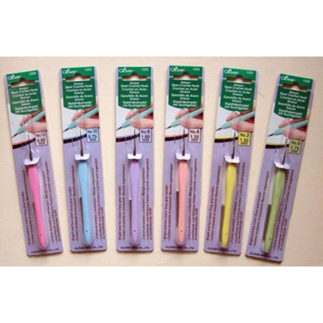 Japan Clover Crochet Hook Aluminum Amour Knitting Needles Original