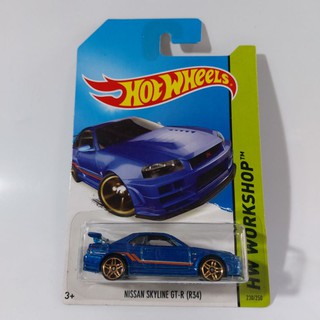 รถเหล็ก Hot wheels NISSAN SKYLINE GT-R (R34) (lb0503)