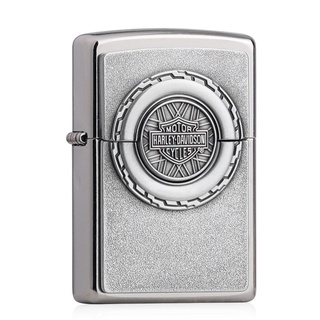 Zippo Zippo ของแท้☄ↂ☃Zippo ไฟแช็คของแท้จากอเมริกา, Harley-Davidson Series Cool Play Engines และไฟแช็คน้ำมันก๊าดกันลมอื่น