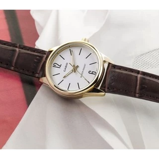 casio ของแท้ประกันศูนย์ นาฬิกาคาสิโอ ผู้หญิง รุ่น LTP-V005D LTP-V005L / SMILEYTIME ขายแต่ของแท้ ประกันศูนย์cmg/c-thong