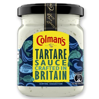 🔥สินค้าขายดี!! Colmans Tartare Sauce  ซอส โคลแมน 144 กรัม คุณภาพระดับพรีเมี่ยม