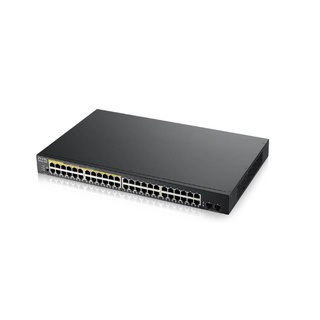 ZYXEL GS1900-48HPv2 Model : GS1900-48HPV2Vendor 48-port GbE L2 PoE Smart Switch + 2 SFP