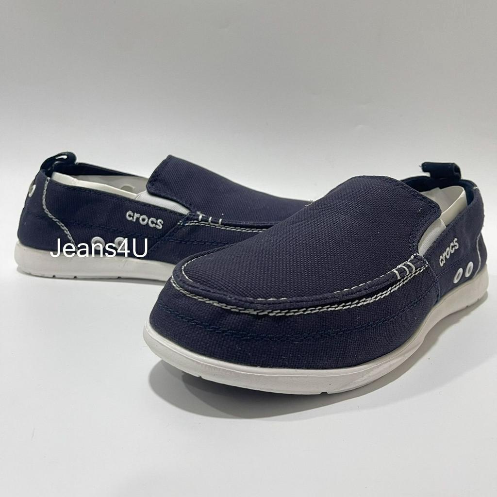 รองเท้าผ้าใบ ครอส ใหม่มี 4สี งาน Premiem เบาใส่สบาย 40----45 Crocs ผ้าใบ