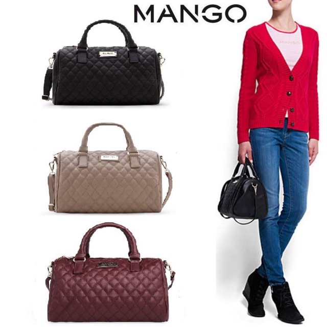 พร้อมส่ง MANGO Bowling Bag
