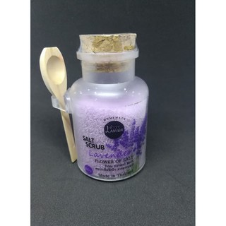 Lavender salt scrub,สครับดอกเกลือลาเวนเดอร์