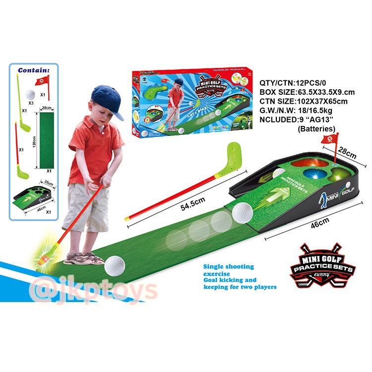 ของเล่นเสริมพัฒนาการ ชุดของเล่นตีกอล์ฟ